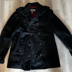 Affliction Black Men's Peacoat